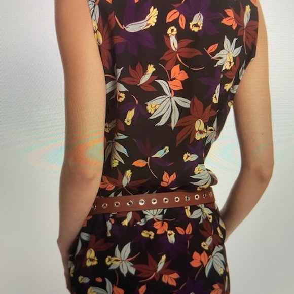 Gérard Darel Flowery Shirt Dress. - Picture 2 of 11